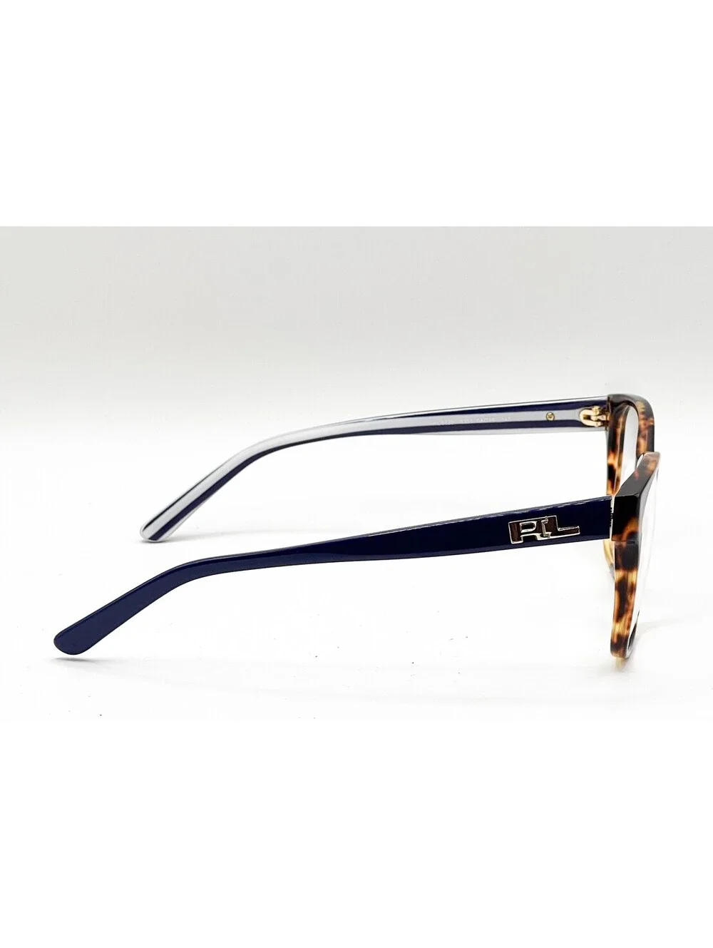 Ralph Lauren RL 6120 5351 RL6120 Blue White Brown Tortoise Eyeglass Frames 54-16